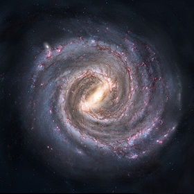 La Via Lattea, la nostra galassia, dovrebbe essere simile a questa. Noi ci troviamo in un ramo esterno