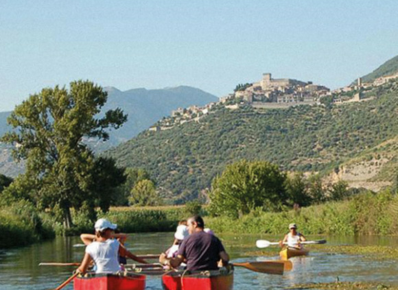 Gite in canoa Fiume Cavata