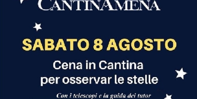 Locandina Calici di Stelle Cantinamena