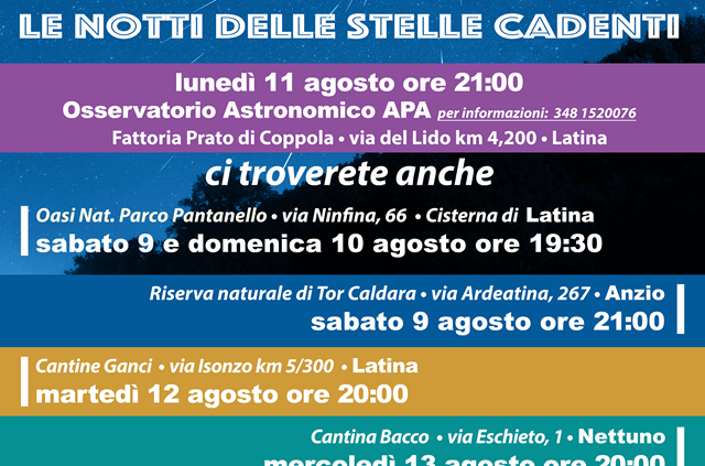 Locandina agosto 2025
