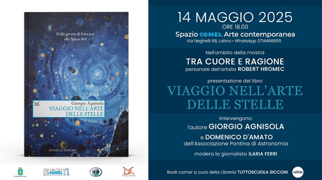 La locandina della presentazione libro
